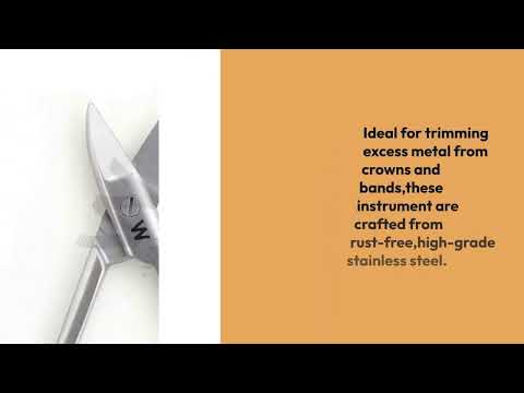 Waldent Crown & Band Scissors (3/132) - 2