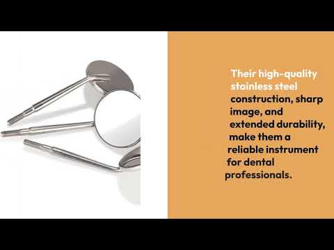 Waldent Mouth Mirror Tops Plain No.5 Pk/12 (K13/3) - 2