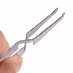 OSL Bracket Placing Tweezer - Curved - 3