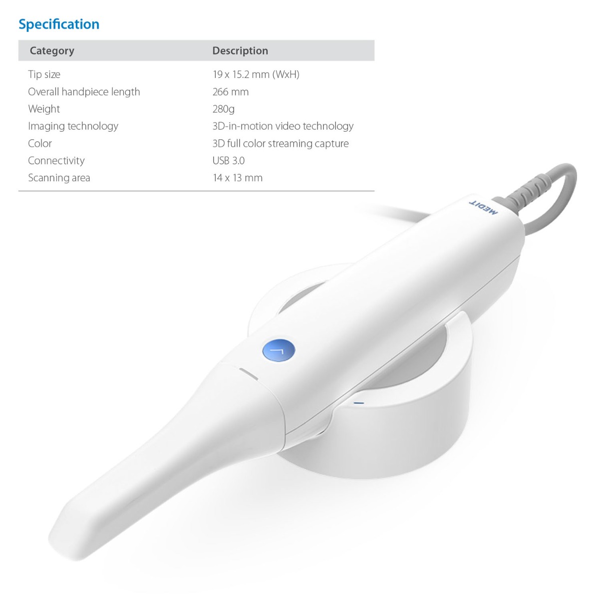 Medit i500 Intraoral Scanner