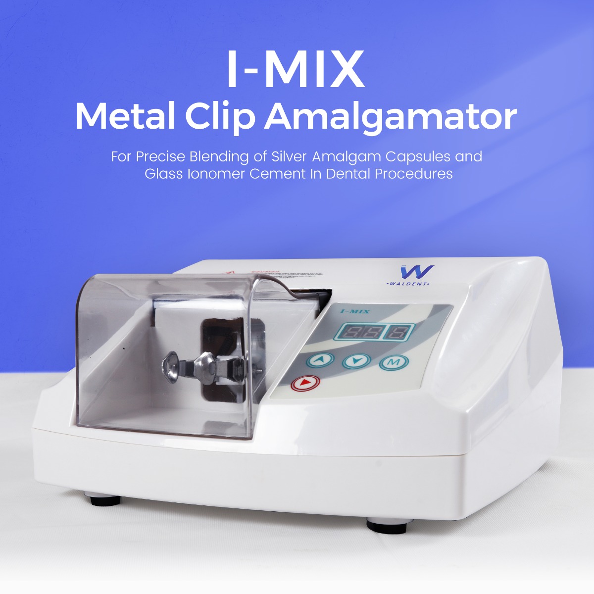 Waldent I-MIX Metal Clip Amalgamator
