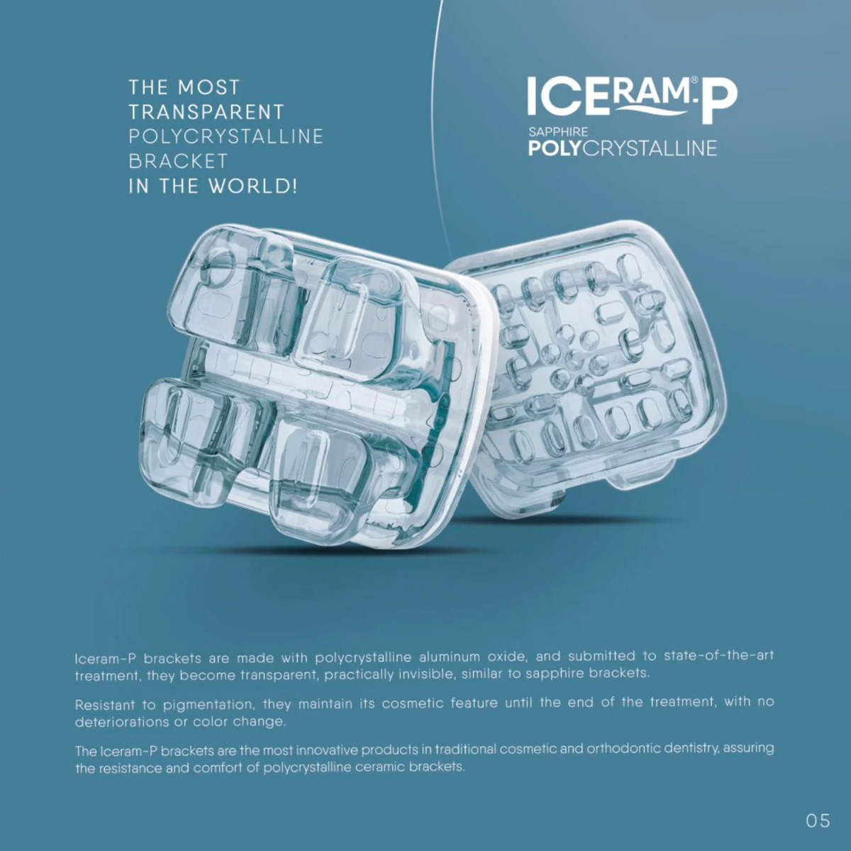 OrthoMetric Iceram - P Polycrystalline Ceramic Bracket Kit