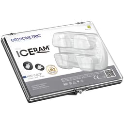 OrthoMetric New Iceram Ceramic Bracket Kit MBT 022 - (10.84.2000)