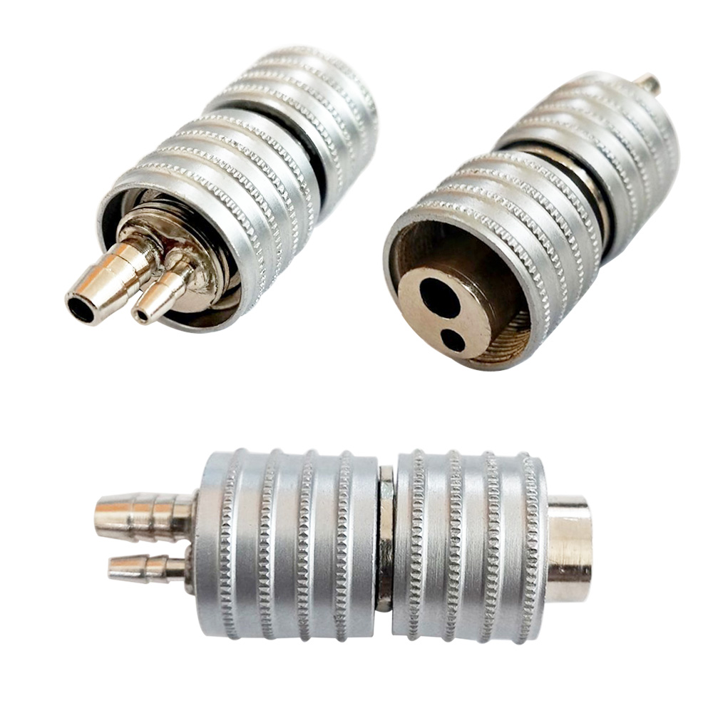 Sparedent Air Rotor coupling set with water control for 2 Holes