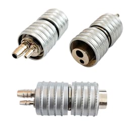 Sparedent Air Rotor coupling set with water control for 2 Holes - 2