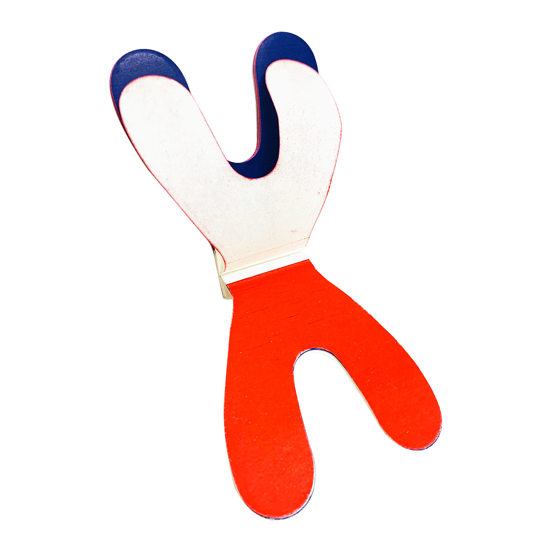 Alphadent Dental Articulating Paper Horseshoe Shape Booklet (Hydrophilic)