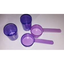 Dental Alginate Scoop And Measuring Jar (Purple) - 4