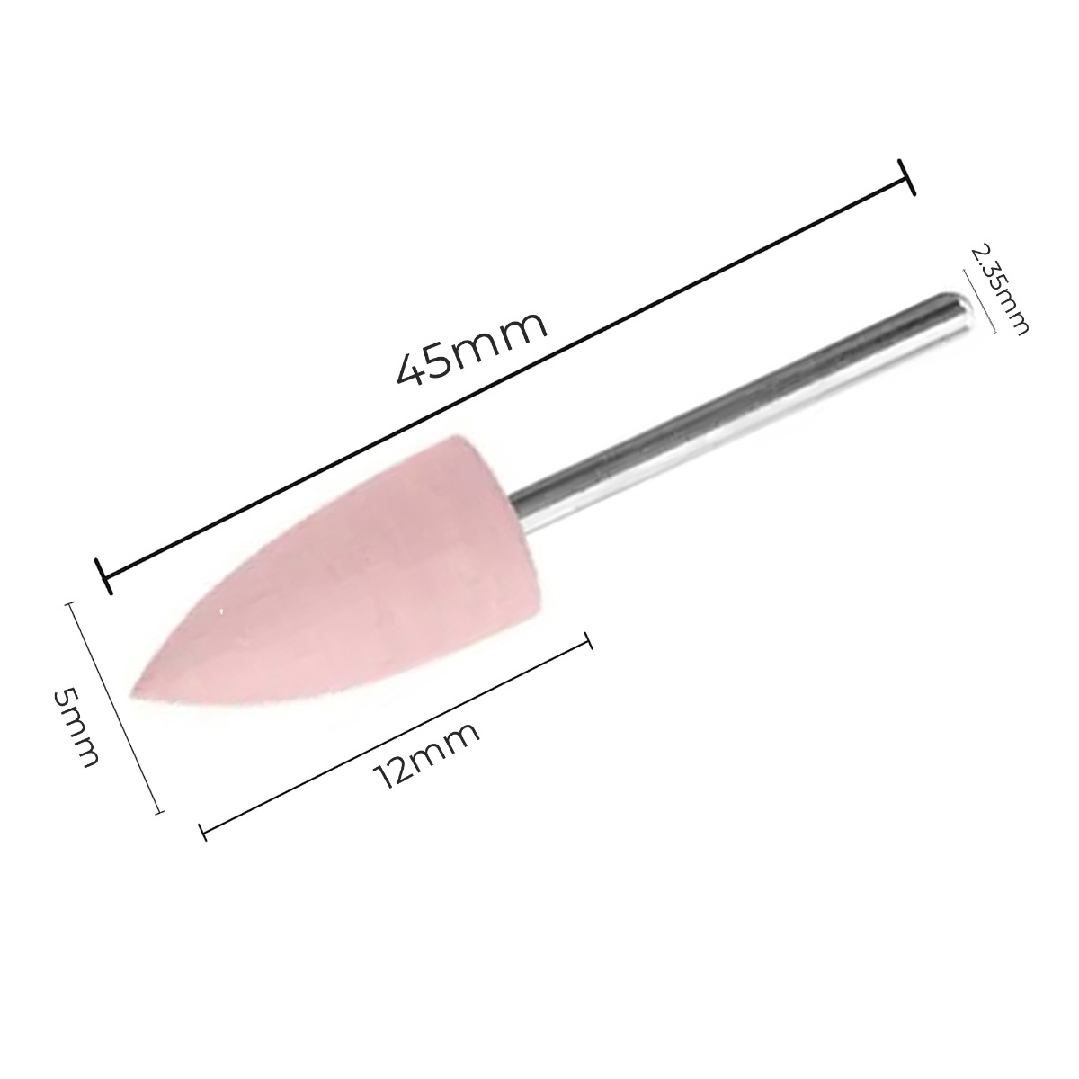 ET Dental Acrylic Polishers Points Mini (Pack of 1)