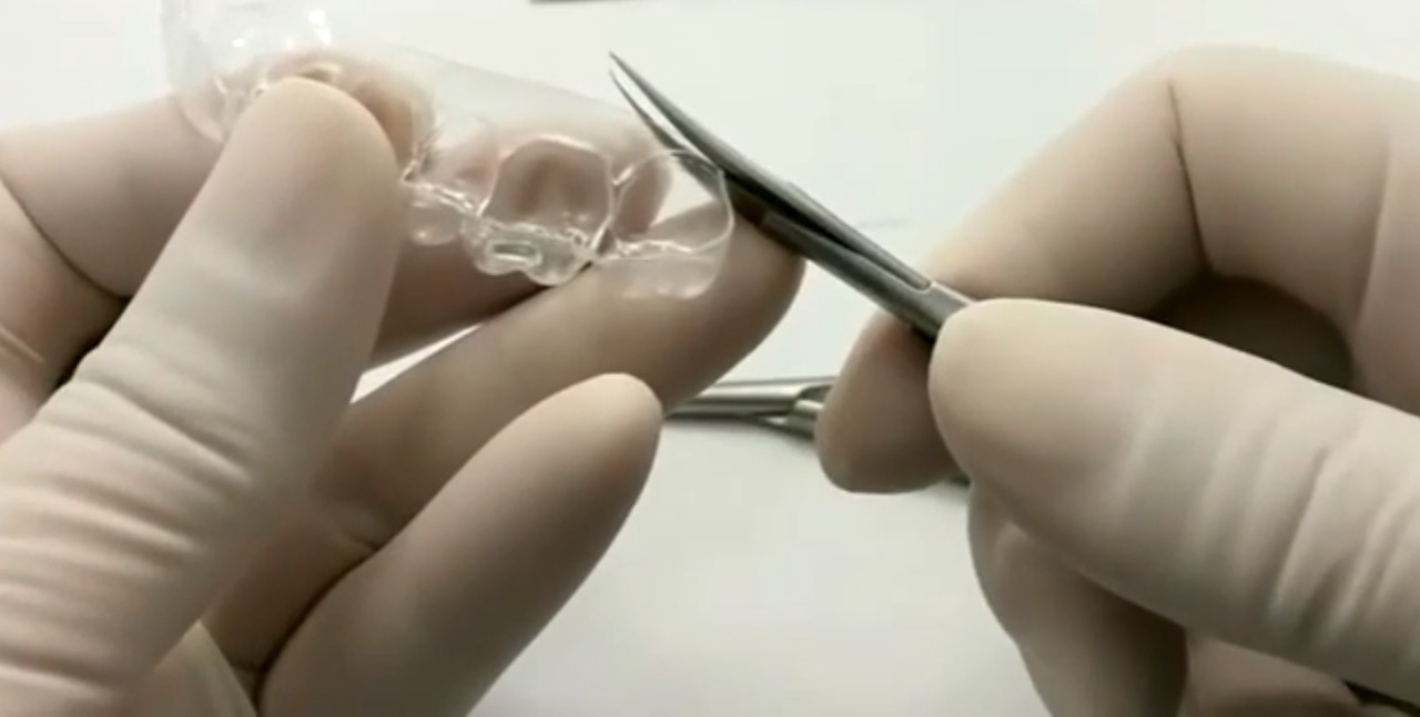 Waldent Castroviejo Curved Scissors Noyes 3/121