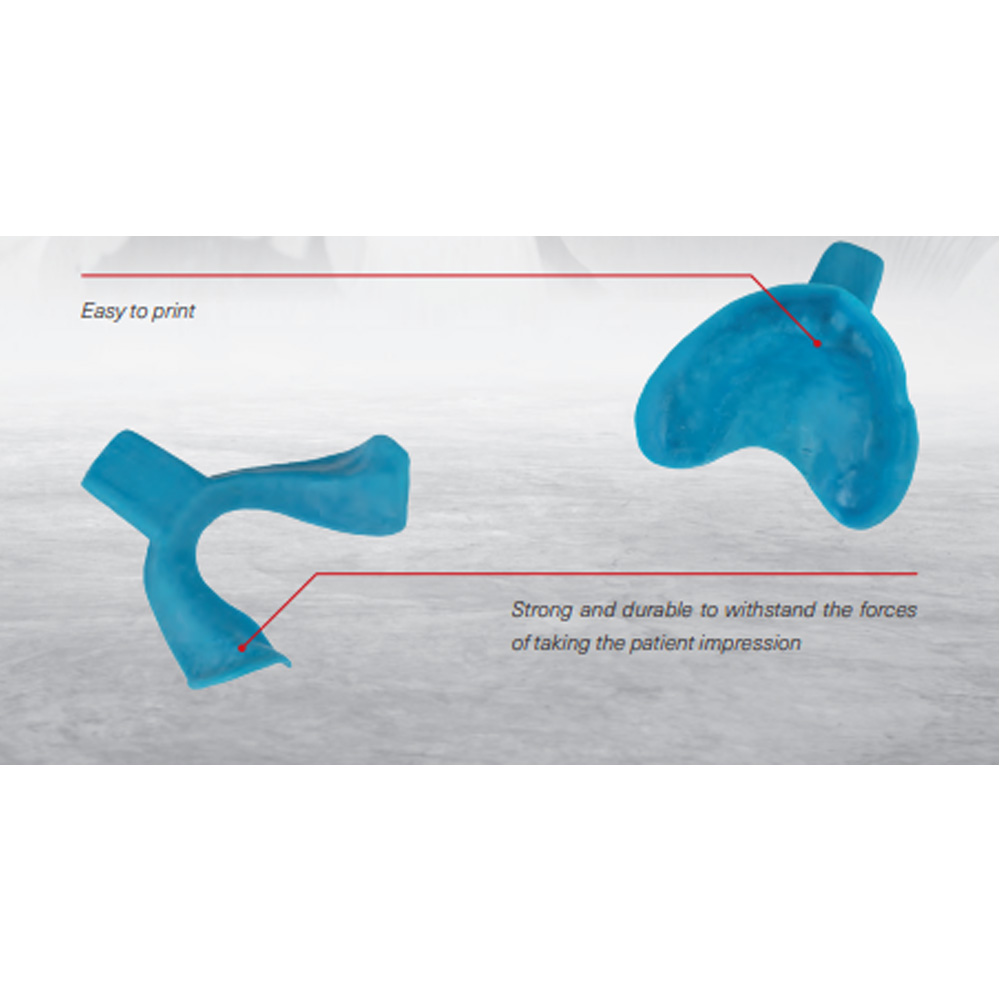 Arma Dental 3D Printing Resin - Impression Tray (1 KG) - Blue