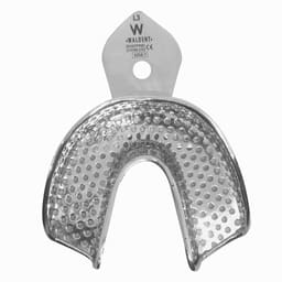 Waldent Rim-Lock Impression Trays Dentulous Perforated Lower Medium L3 (18/108)