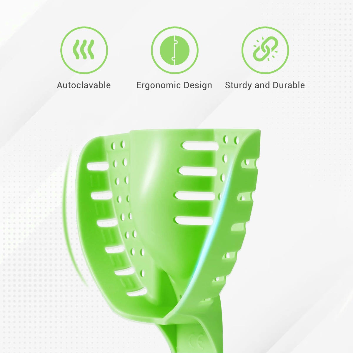 Cotisen Autoclavable Impression Trays (Set of 10)