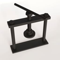 Indian Dental Flask & Clamp - 6