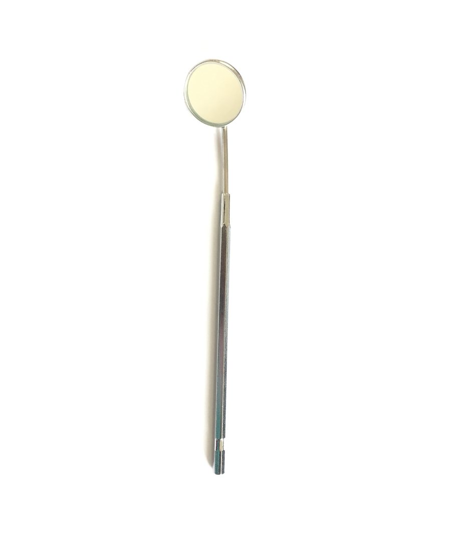 GI Dental Mouth Mirror With Handle (Pack Of 10)