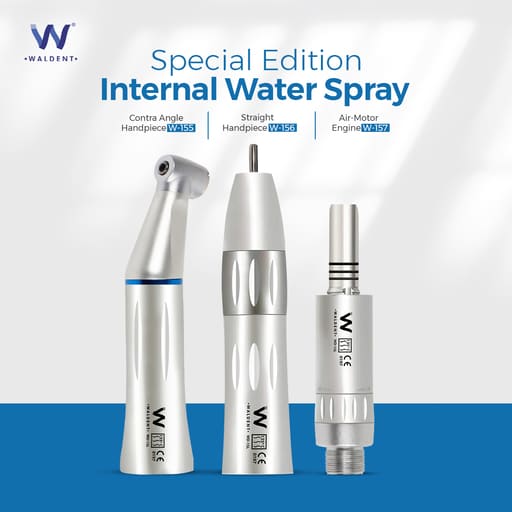 Waldent Internal Water Spray Straight Handpiece (W-156)	