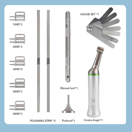 Waldent Orthodontic Inter-Proximal Reduction (IPR) Kit  