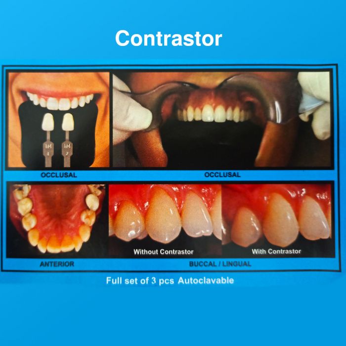 Capri Contrastors Set 3/pk