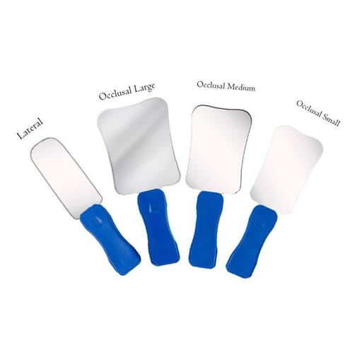 Dentomech Intraoral Photographic Steel Mirror With Handle