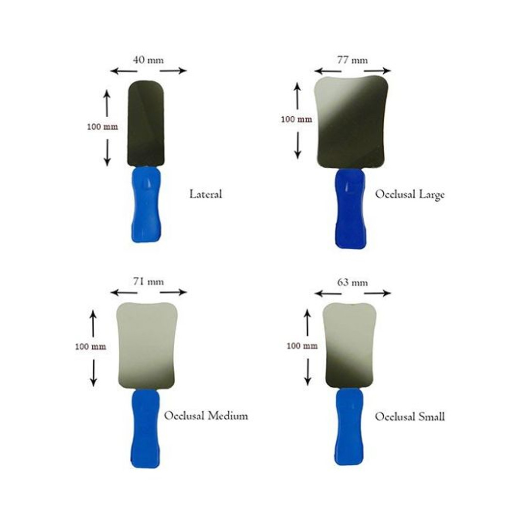 Dentomech Intraoral Photographic Steel Mirror With Handle