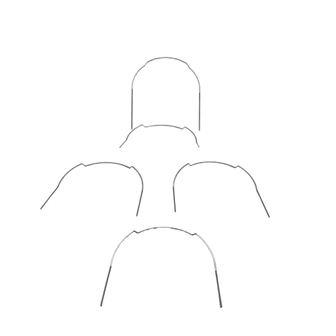 OSL CIA NiTi Intrusion Extrusion Archwires Long (Pack Of 5)