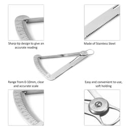 Waldent Iwanson Caliper Metal 0-10mm (60/101) - 7