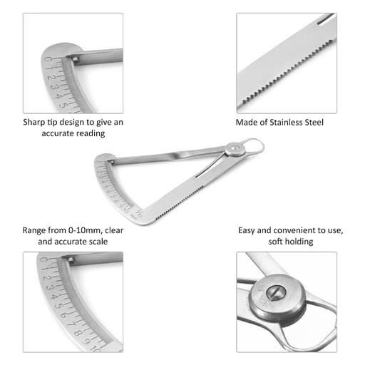 Waldent Iwanson Caliper Metal 0-10mm (60/101)