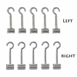 Koden Crimpable J Hooks (Pack of 10)  - 2