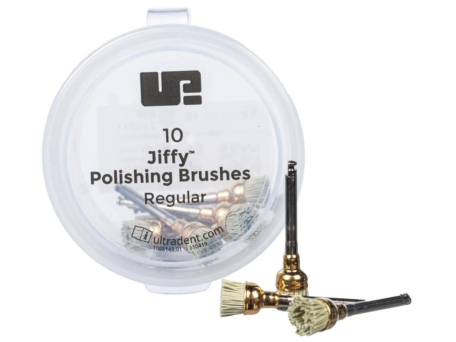 Ultradent Jiffy Composite Polishing Brush- Regular (850) - Pack of 10