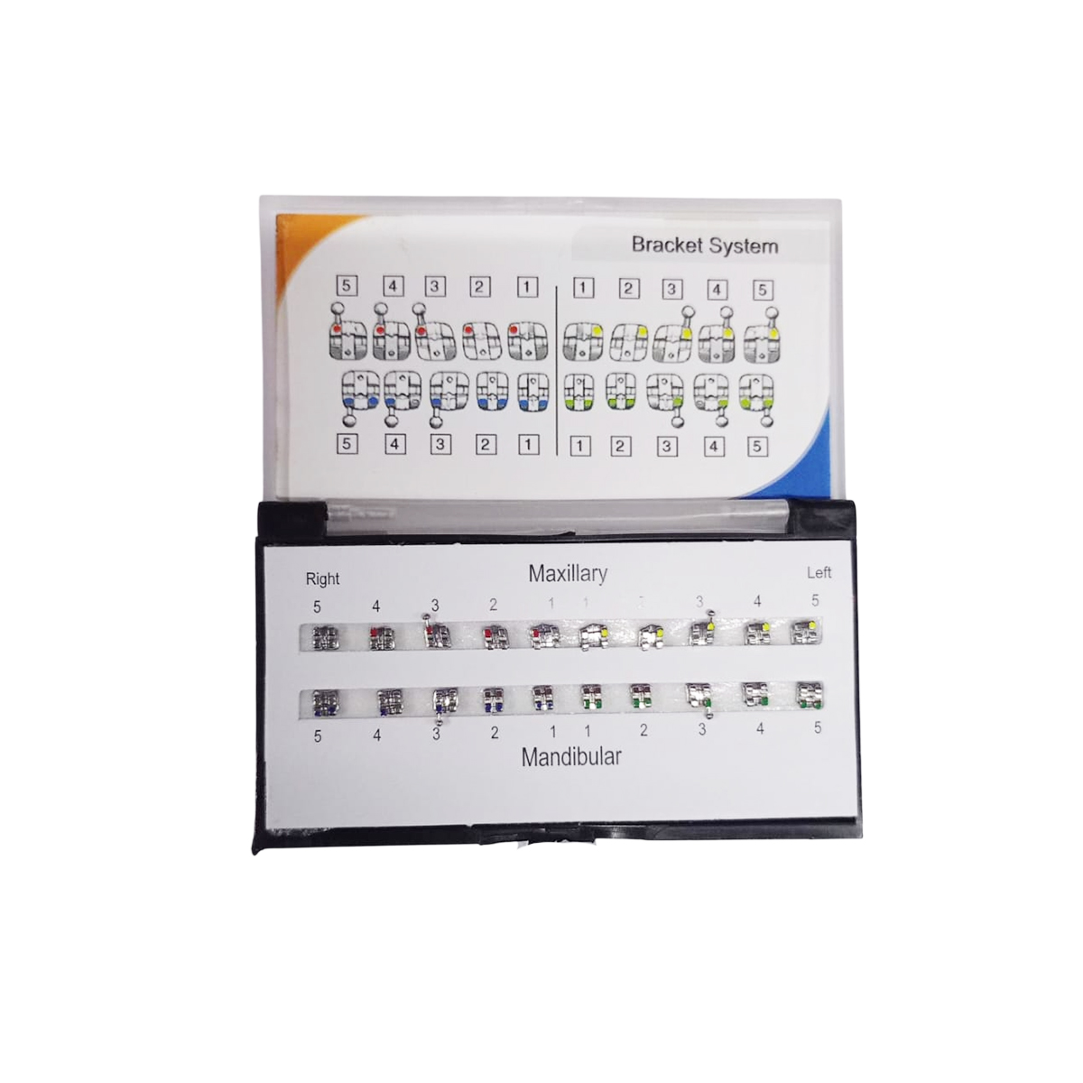 JJ Ortho Orthox Metal Bracket Kit Roth 018 (10.01.100)