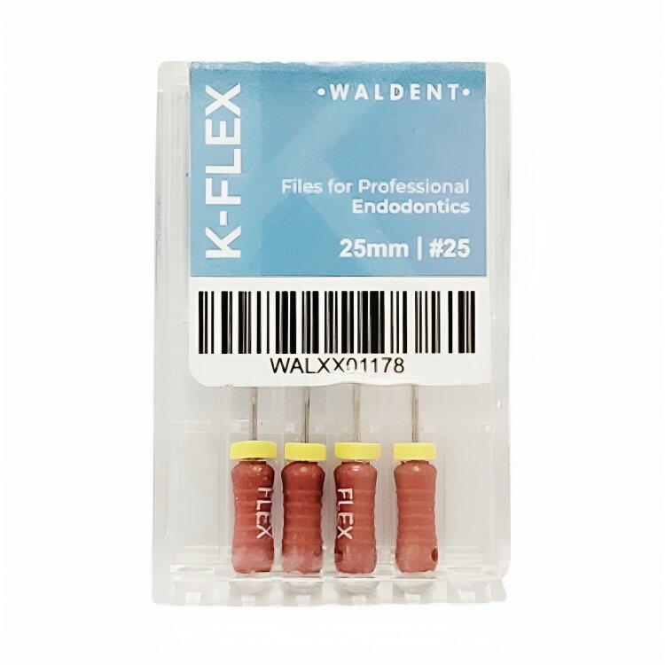 Waldent K-Flex Files 25mm #25