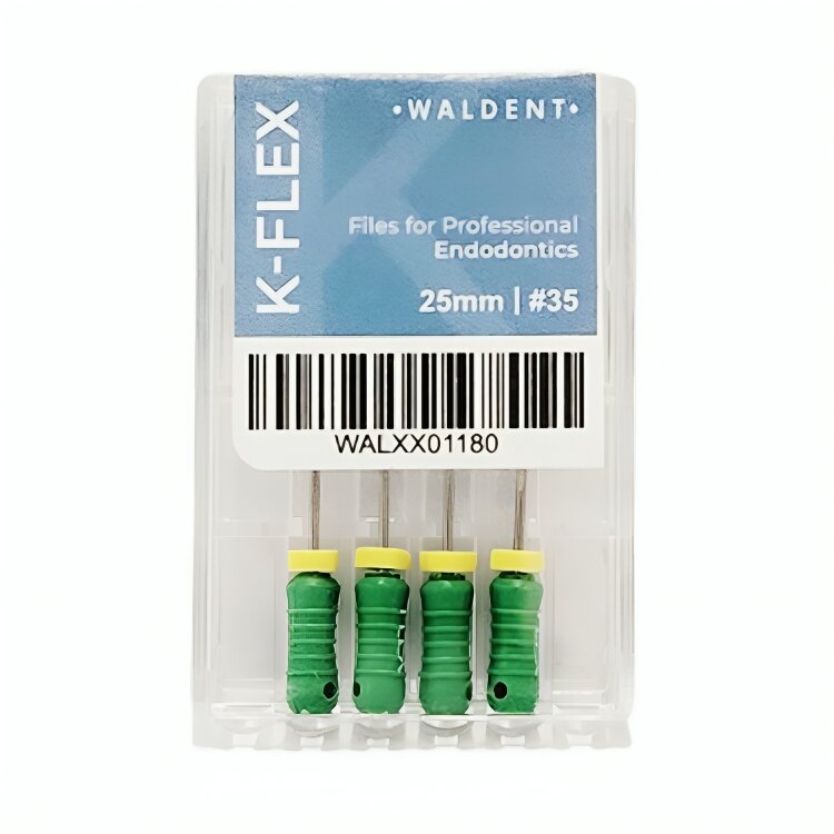 Waldent K-Flex Files 25mm #35