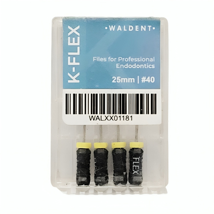 Waldent K-Flex Files 25mm #40