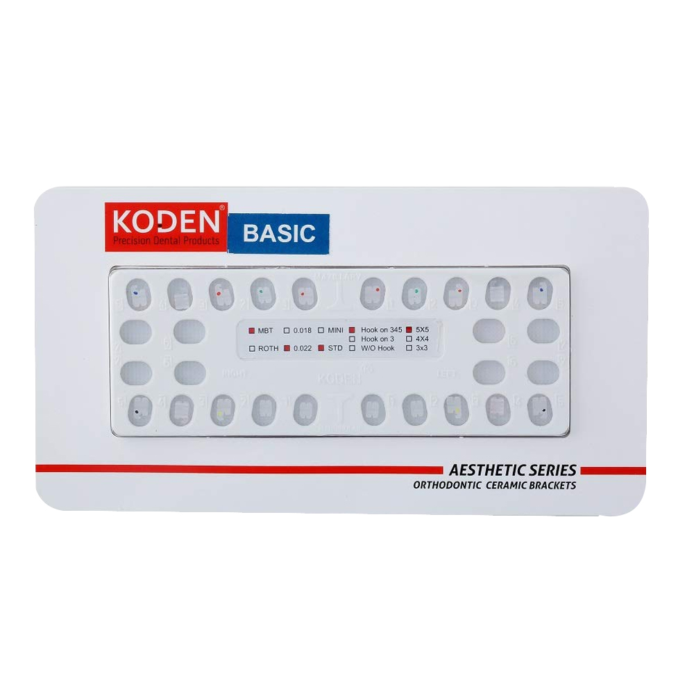 Koden Basic Ceramic Bracket Kit MBT 022