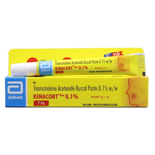 Abbott Kenacort 0.1% Oral Paste (Pack Of 25)