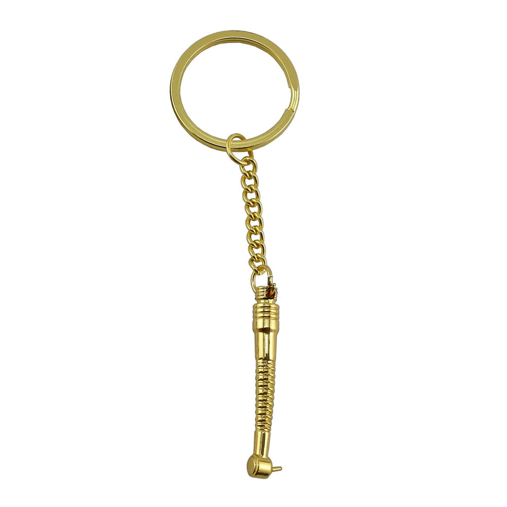 Dental Airotor Key Chain - Golden