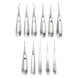 Waldent Root Elevator Instruments Kit Set of 11 K2/4 - 9