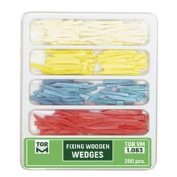 Tor Vm Wooden Wedges Kit 200 Pcs (Assorted) (1.083)