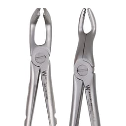 Waldent Atraumatic Extraction Instruments Forceps Kit Set of 6 - Coarse Serrations K1/5 - 9