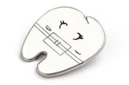 iDENTical Tooth With Bracket Shape Brooch - Pack Of 1 (ZYR-4065) - 6