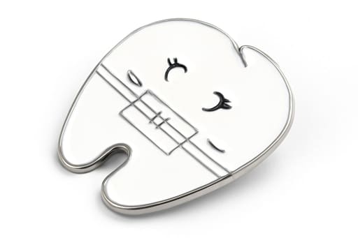 iDENTical Tooth With Bracket Shape Brooch - Pack Of 1 (ZYR-4065)