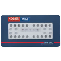 Koden Basic Series MIM MBT Metal Bracket Kits (Sandblasted)