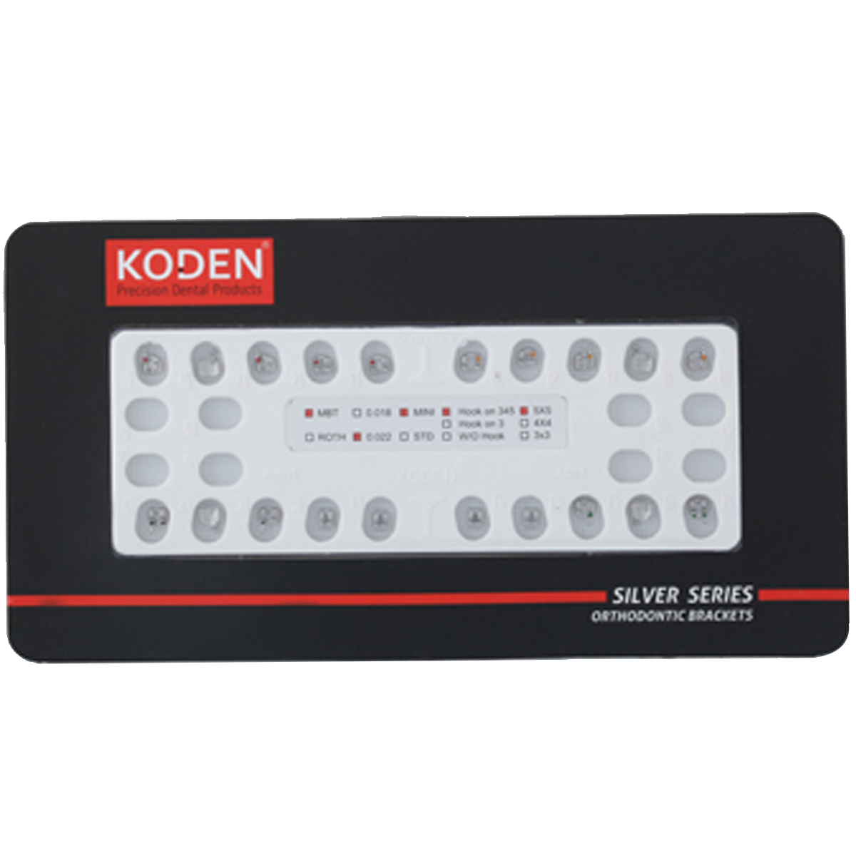 Koden Silver Series Standard MBT Bracket Kits