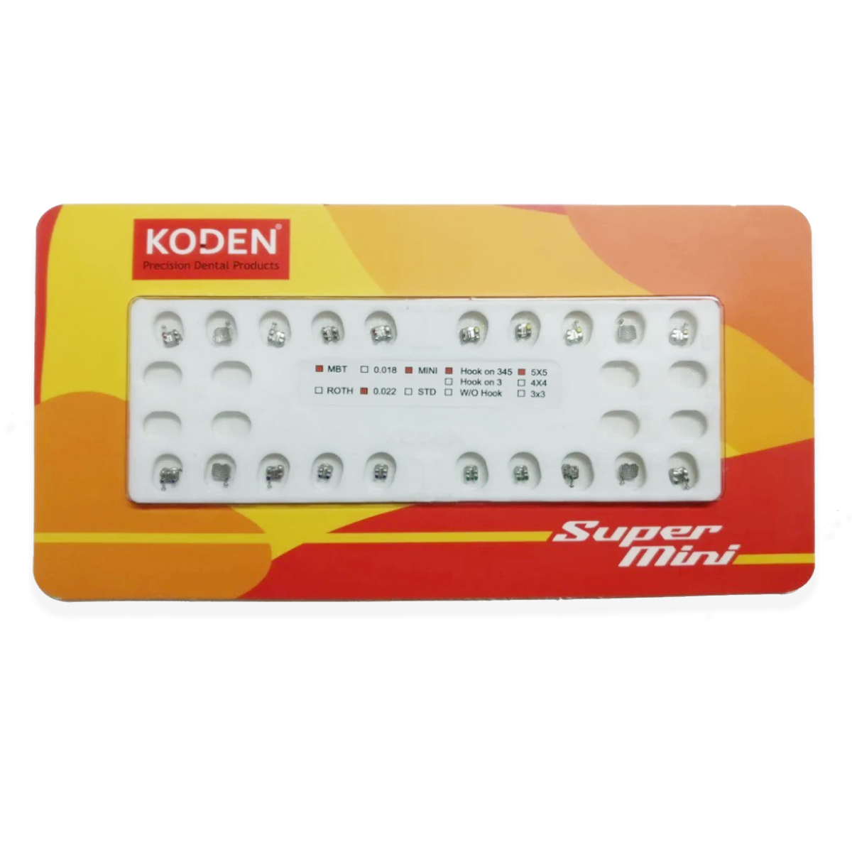 Koden Super Mini MBT Metal Bracket Kits