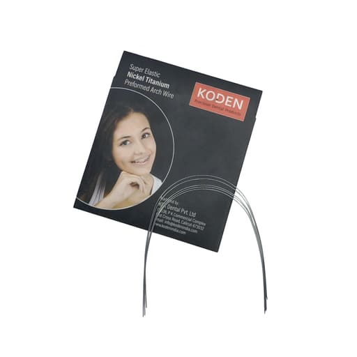 Koden Heat Activated NiTi Archwires - Round Upper 0.012 (Pack of 5)