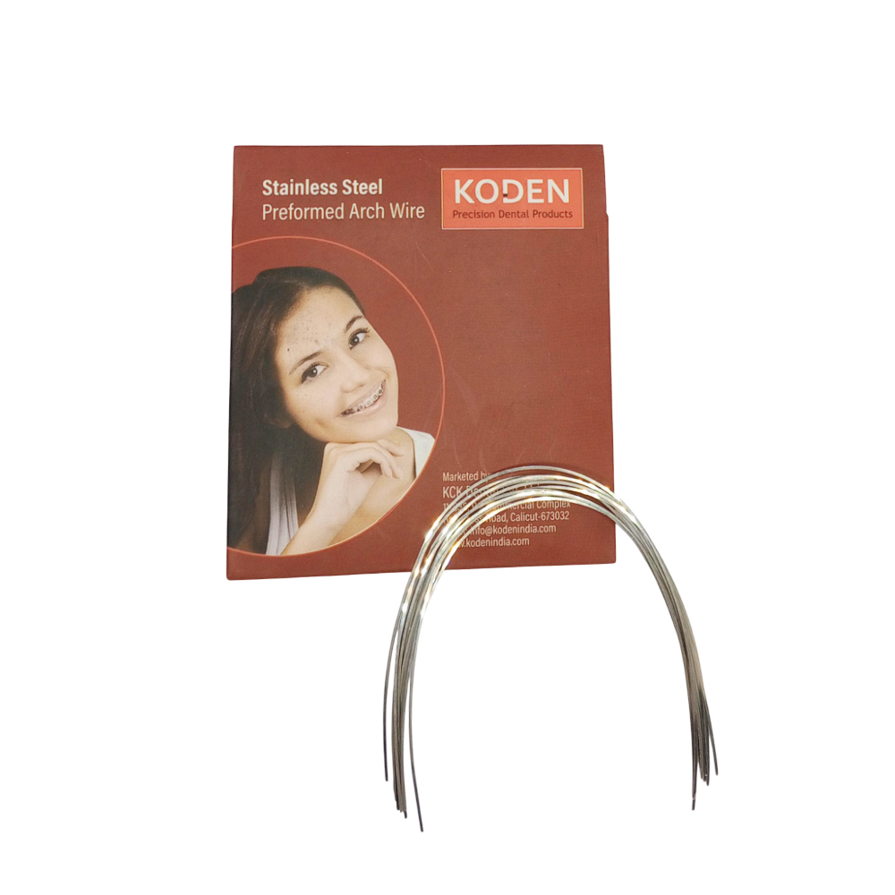 Koden Stainless Steel Archwires - Rectangular (Pack of 10)