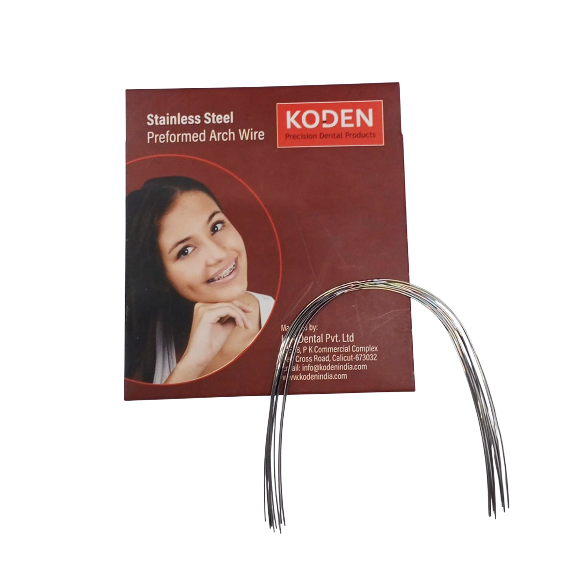 Koden Stainless Steel Archwires - Round Upper 0.014 (Pack of 10)