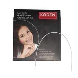 Koden Superelastic Ceramic Coated NiTi Archwires - Rectangular Lower 0.017 x 0.025 (Pack of 1)