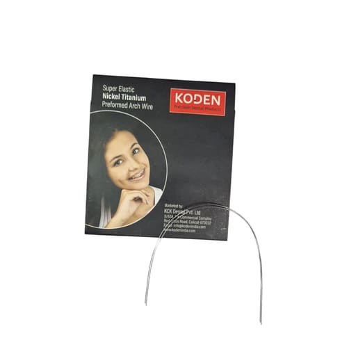 Koden Reverse Curve NiTi Archwires - Rectangular Upper 0.017 x 0.025 (Pack of 2)