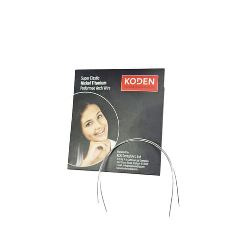 Koden Reverse Curve NiTi Archwires - Rectangular Lower 0.017 x 0.025 (Pack of 2)