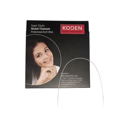 Koden Superelastic Ceramic Coated NiTi Archwires - Round Upper 0.018 (Pack of 1)